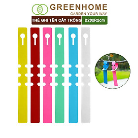 Mua Bộ 10 Thẻ Ghi Tên Cây Greenhome  D20xR2cm  Chất Liệu Nhựa PVC  Dễ Lắp Đặt  Tái Sử Dụng  Đánh Dấu Cây Trồng  Hạt Giống Rau  Hoa