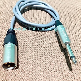 Mua Dây canon đực ra 6 ly  01 dây belden Jack Neutrik dài 1m