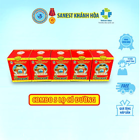 Nước Yến sào Khánh Hòa Sanest có đường đóng lọ 70ml