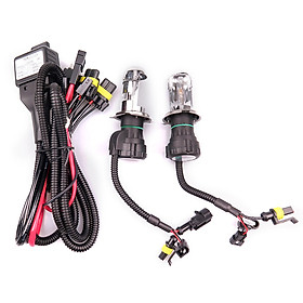 2pcs 55W H4 HID Bi-Xenon HI/LOW Headlight Bulbs Conversion KIT 3000-12000K Kit