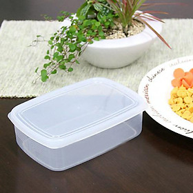 Mua Bộ 2 hộp bảo quản củ quả trong ngăn mát tủ lạnh 1.3L Nội địa Nhật Bản