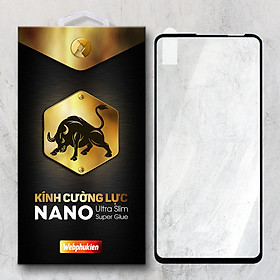 Mua Miếng kính cường lực cho Xiaomi Mi Mix 3 Full viền màn hình Webphukien - Đen - Hàng Chính Hãng