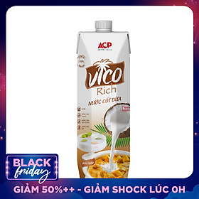 HỘP NƯỚC CỐT DỪA BÉO NGẬY VICO RICH 1L