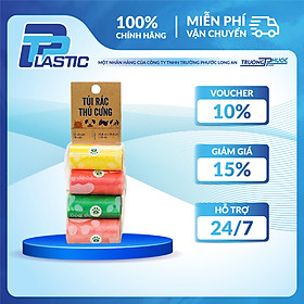Mua Túi PP Nhựa - Túi Rác Cho Thú Cưng TP Plastic  15 Cái/Cuộn