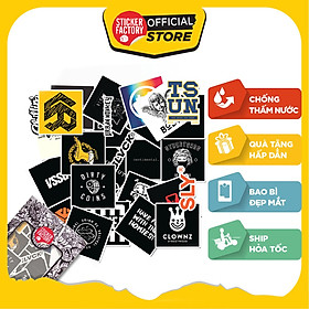 Local Brand Vietnam - Set 30 sticker hình dán