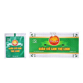 Trà Giảo Cổ Lam Tuệ Linh hỗ trợ giảm mỡ máu, ngừa xơ vữa hộp 25 gói x 2g