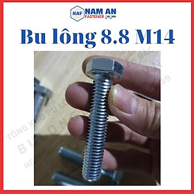 Mua Bulong M14 cấp bền 8.8  bu lông lục giác M14  bu lông 8.8  độ dài: 40- 150 mm. Màu: Đen  Vàng  Trắng
