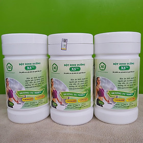3 Hộp Bột Ngũ Cốc Dinh Dưỡng X5 dành cho người thừa cân: Giảm Cân An Toàn,Tăng Sức Đề Kháng, Tiêu Mỡ, Giảm Mệt Mỏi, Đẹp Da, Đẹp Dáng (Ngũ cốc giảm cân)