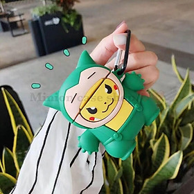 Mua Bao Case Ốp dành cho airpod 1 và 2  tai nghe bluetooth i11 i12  i100  i9s... Snorlax silicon 3D cao cấp
