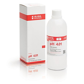 Chai dung dịch pH4 hiệu chuẩn bút đo pH 500ml