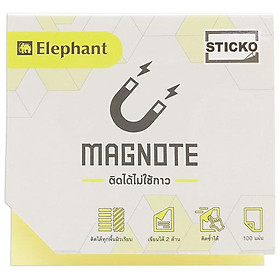 Giấy Note Từ Tính 3 x 3 inch Magnote - Elephant (100 Tờ)