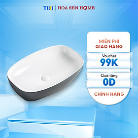 Mua Lavabo đặt bàn TUSLO Pro PALL014  lòng chậu sâu  chất liệu sứ Ceramic cao cấp  công nghệ men Nano kháng khuẩn đến 89% - Hàng chính hãng