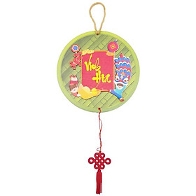 Bảng Gỗ Treo Tường Trang Trí Tết - Bách Mộc T27 - Vinh Hoa