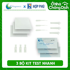 GIA ĐÌNH - Combo 3 bộ kit test nước bọt Easy Diagnosis Covid