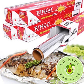 Giấy Bạc Nướng Thực Phẩm Nồi Chiên Không Dầu Màng Nhôm Bọc Thực phẩm bokisd.store