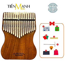 Mua  Khắc Phím  Đàn Kalimba Gecko 17 Phím K17MAP - Phân Phối Chính Hãng (Gỗ Mahogany Mbira Thumb Finger Piano 17 Keys) - Kèm Móng Gẩy DreamMaker