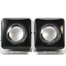 Loa Vi Tính SoundMax A-120/2.0 6W - Hàng Chính Hãng