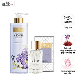 Combo Sữa Tắm Nước Hoa 640g & Nước Hoa 30ml Cindy Bloom Urban Vibes