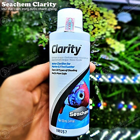 Seachem Clarity | Chế Phẩm Khử Đục - Làm Trong Nước Nhanh Chóng Cho Bể Cá Cảnh, Thuỷ Sinh