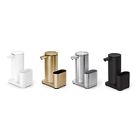 Mua Bình chiết xà phòng cảm ứng kèm caddy để giẻ giửa bát inox mờ Simplehuman hàng chính hãng