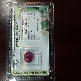 Mua Viên đá Ruby thiên nhiên kiểm định AIGD_HA-RB00061_161