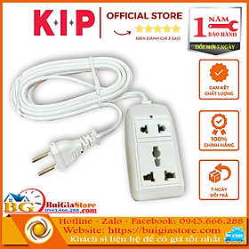 Mua Ổ cắm điện 2 ngả liền dây Vinakip S11