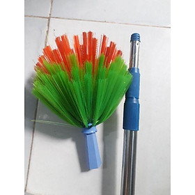 Mua Chổi quét trần nhà quét màng nhện  cây treo đồ quần áo inox đa năng chiều dài co giãn từ 1.1m ~ 2.8m