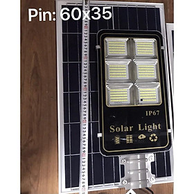 Mua Đèn Năng Lượng Mặt Trời Bàn Chải 300w  Chuẩn IP67  Pin Rời. Sáng Liên Tục 15h. Có Nút Báo Pin Sạc