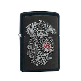 Bật lửa zippo 29489 – zippo soa emblem black matte