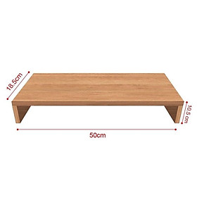 Mua Kệ gỗ để màn hình máy tính FANSI.MOSTA-001/ nâng màn hình lên đến 8cm / Giảm đau cổ / Giúp bàn làm việc gọn gàng