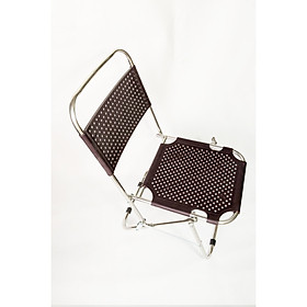 Mua Ghế Xếp Inox Thư Giãn Cho Coffee Chill - Nhựa Đúc Dày Lưng thấp 70cm
