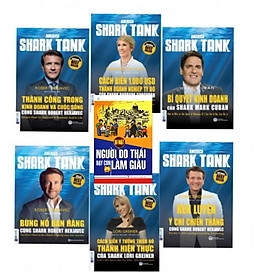 Combo trọn bộ 6 quyển America Shark Tank ( Bí quyết kinh doanh Shark mark Cuban+ bùng nổ bán hàng Shark Robert Hrejavec + Cách biến 1000usd thành doanh nghiệp triệu đô+ Cách biến ý triệu đô thành hiện thực+ Rèn luyện ý chí chiến thắng+ Thành công trong kinh doanh và cuộc sống+ Người do thái dạy con làm giàu)