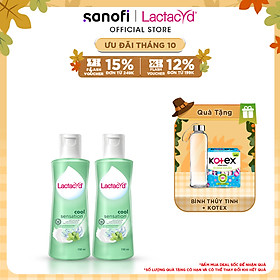 Bộ 2 DDVS Phụ Nữ Lactacyd Cool Sensation 150ml Mát Lạnh & Sạch Thoáng Dài Lâu