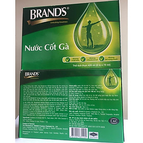 Bộ 12 hũ Nước Cốt Gà Brand s 70ml hộp