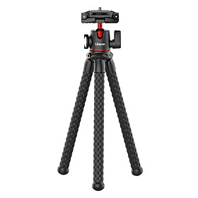 ULANZI MT-33 Multifunctional Flexible Mini Octopus Tripod with Cold Shoe Mount 360° Rotatable Panoramic Ball Head Quick