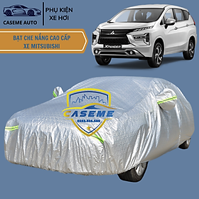 [MITSUBISHI] Bạt Phủ Xe Ô Tô 3 Lớp Tráng Nhôm Cao Cấp – Chống Nóng, Chống Thấm, Chống Bụi | Hàng Chính Hãng - MITSUBISHI ATTRAGE