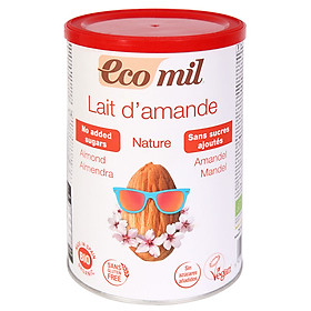 Bột Hạnh Nhân Almond Không Thêm Đường Hữu Cơ Ecomil (400g)
