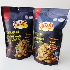 Snack da cá Ba Sa vị trứng muối VIDACA ( 40 Gram) - Hàng chính hãng