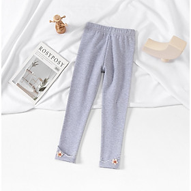 Quần legging bé gái bông hoa nhỏ