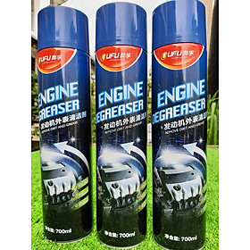 Chai Xịt Vệ Sinh Tẩy Rửa Động Cơ Ô Tô Xe Máy Oufu Engine Degreaser Loại Lớn 700ml