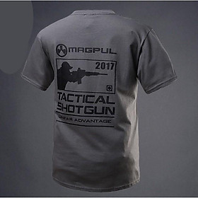 Áo thun MAGPUL_chiến thuật_dã ngoại - xám, xám