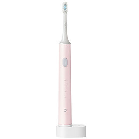 Bàn Chải Đánh Răng Điện Mijia Xiaomi Lông Mềm Ba Chế Độ Làm Sạch Trang Bị 4 Đầu Bàn Chải & Hộp Du Lịch T500C