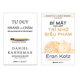 Trạm Đọc Official | Combo Tư Duy Nhanh Và Chậm + Bí Mật Của Một Trí Nhớ Siêu Phàm