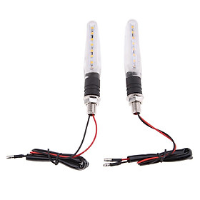 Motorcycle Double Side Dual Color LED  Indicator Lights Blinker