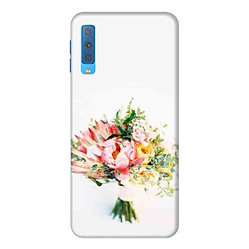 Ốp Lưng Dành Cho Điện Thoại Samsung Galaxy A7 2018 - Flower - Mẫu 10