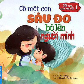 Sách Có Một Con Sâu Đo Bò Lên Người Mình