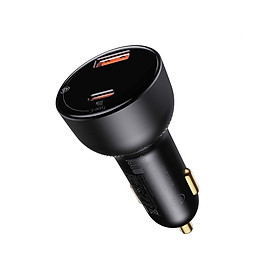 Mua Tẩu sạc công suất cao 100W Superme Digital Display PPS Dual Quick Charger Car Charger (100W  12V đến 24V) (hàng chính hãng)