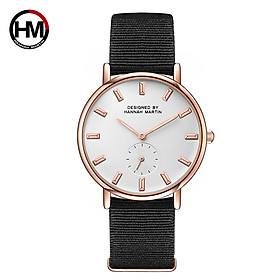 Đồng hồ dây da SHIHE Hannah Martin 2138 kiểu dáng sang trọng dành cho nữ HM-2138CB