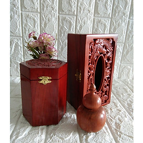 Mua Bộ ba tiện ích hộp giấy ăn rồng phượng hộp trà trung trạm chim hoa hũ tăm tiện hồ lô  C3RP12