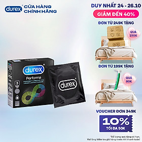 Bao cao su Durex Performa 3 bao